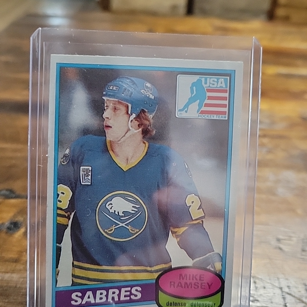 Hockey Card 1980-81 OPC Mike Ramsey Rookie